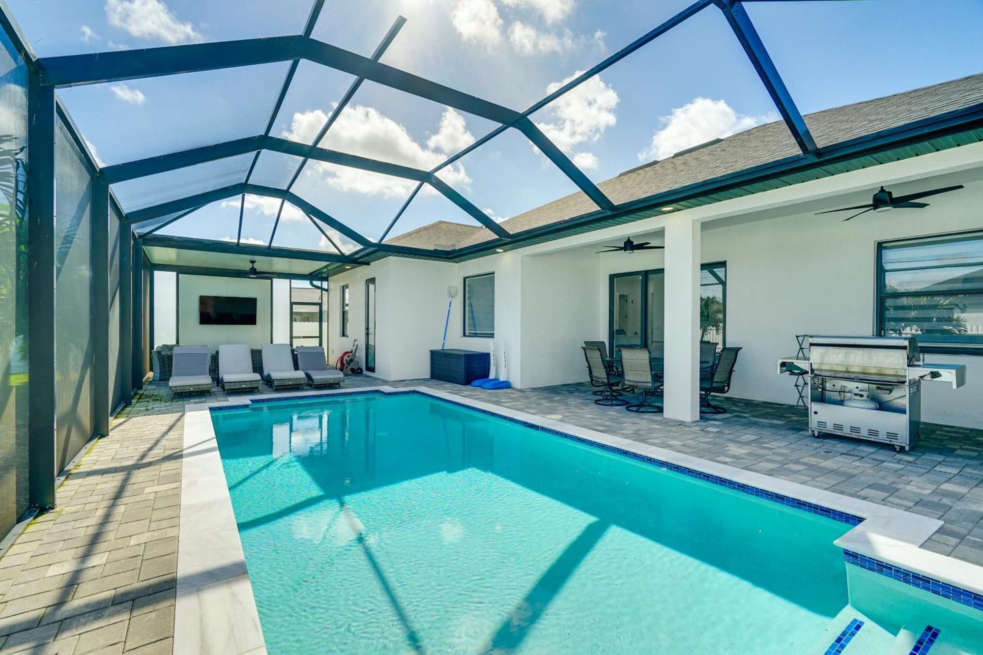 Вілла Cape Coral Escape Furnished Lanai And Private Pool! Екстер'єр фото