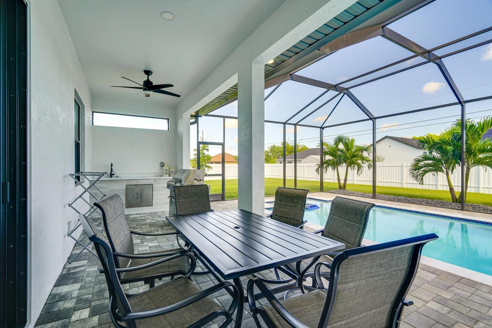 Вілла Cape Coral Escape Furnished Lanai And Private Pool! Екстер'єр фото